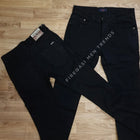 Black Plain Men's Slim Fit Jeans