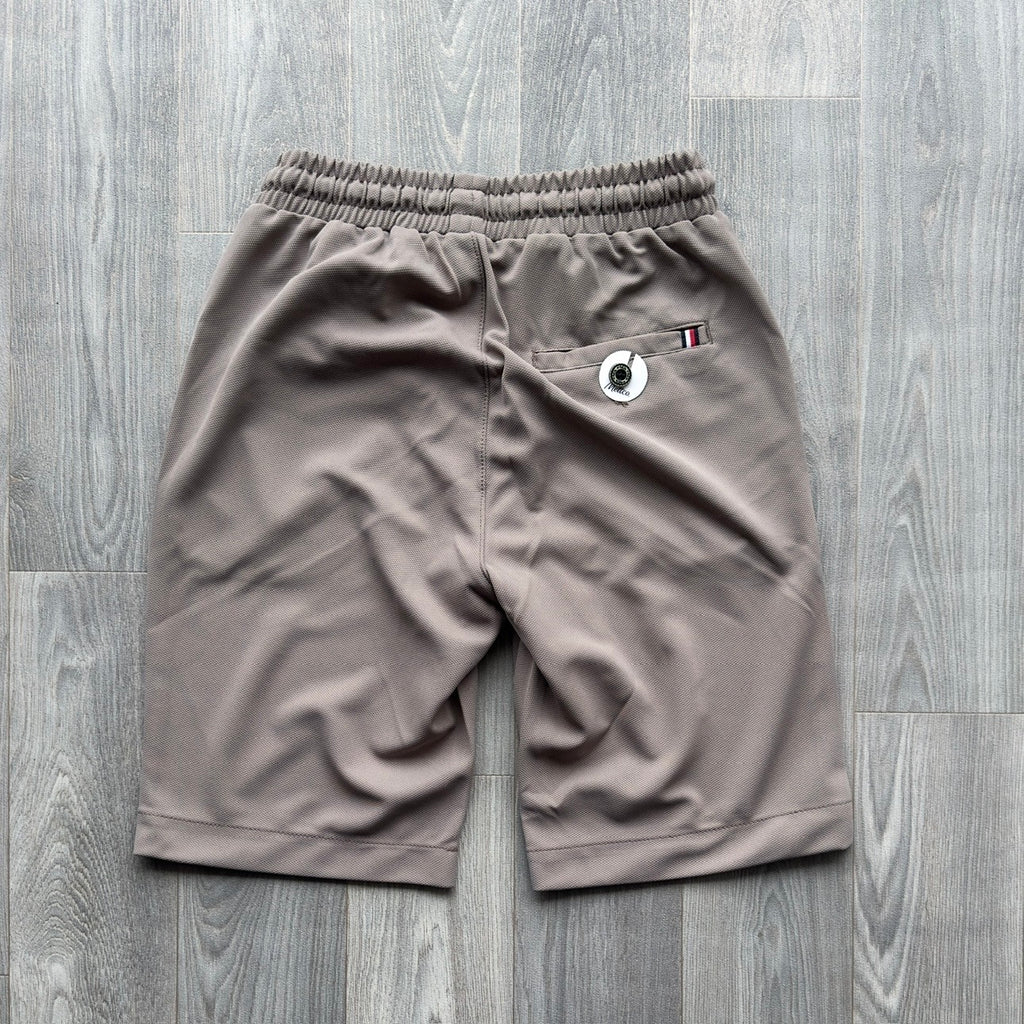 Brown Lightweight Men's Drawstrings Shorts