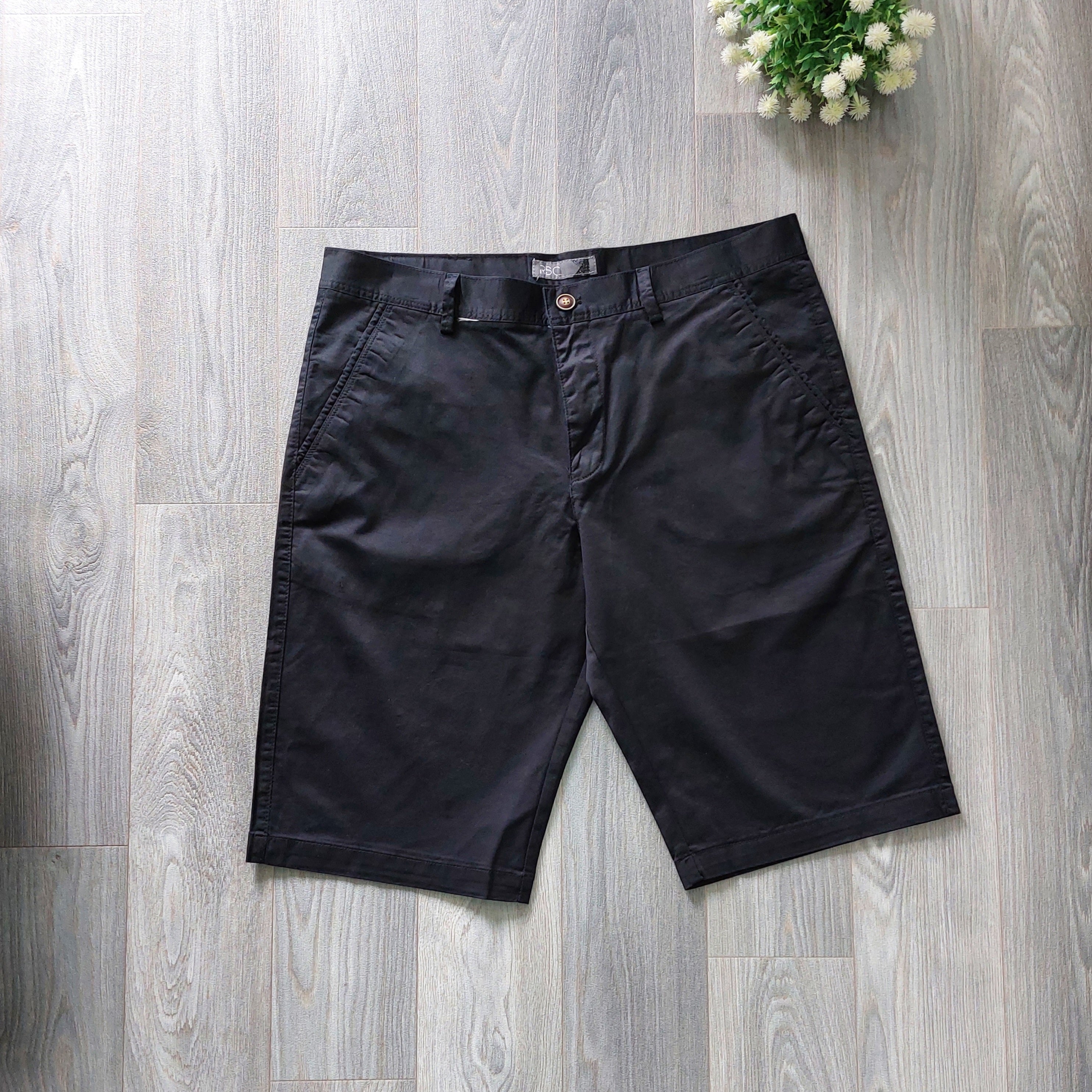 Black Men's Chino / Khaki Shorts