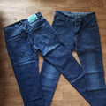 Navy Blue Faded Men's Slim Fit Jeans