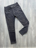 Black Faded Men's Slim Fit Jeans