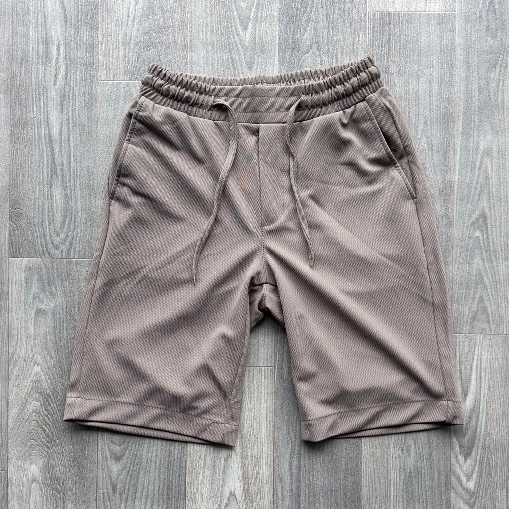 Brown Lightweight Men's Drawstrings Shorts