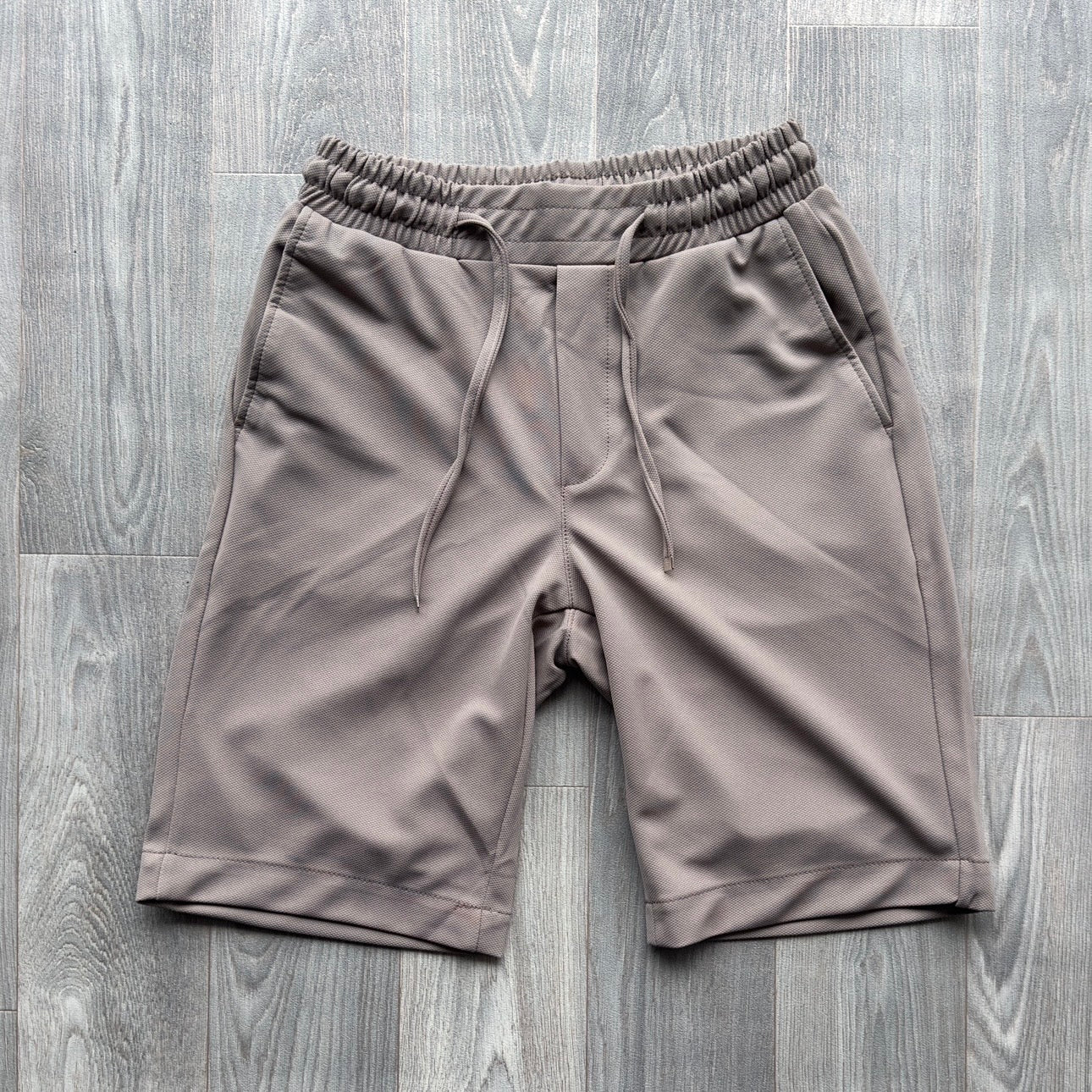Brown Lightweight Men's Drawstrings Shorts