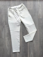 White Men's Drawstring Pants