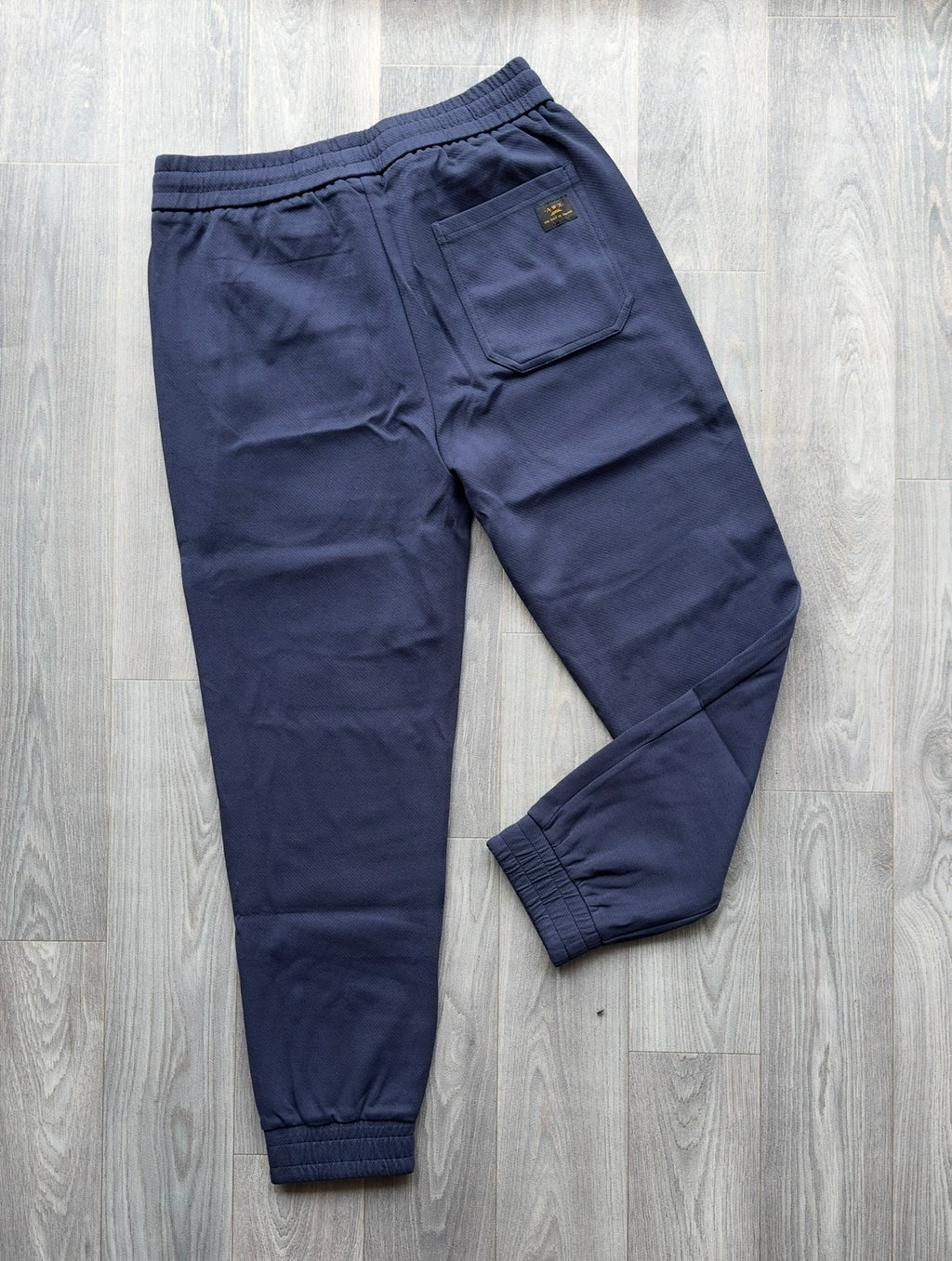 Navy Blue Plain Detailed Men's Sweatpants