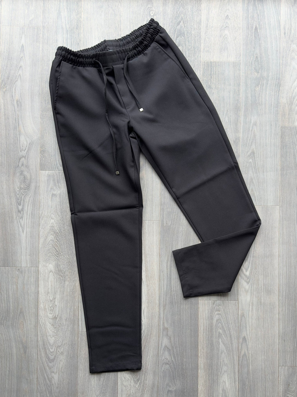 Black Men's Drawstring Pants