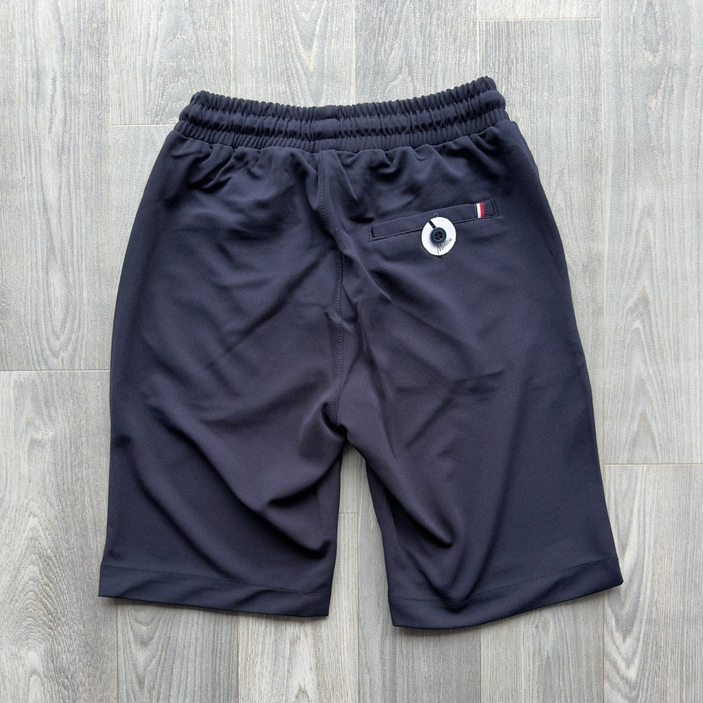 Navy Blue Lightweight Men's Drawstrings Shorts
