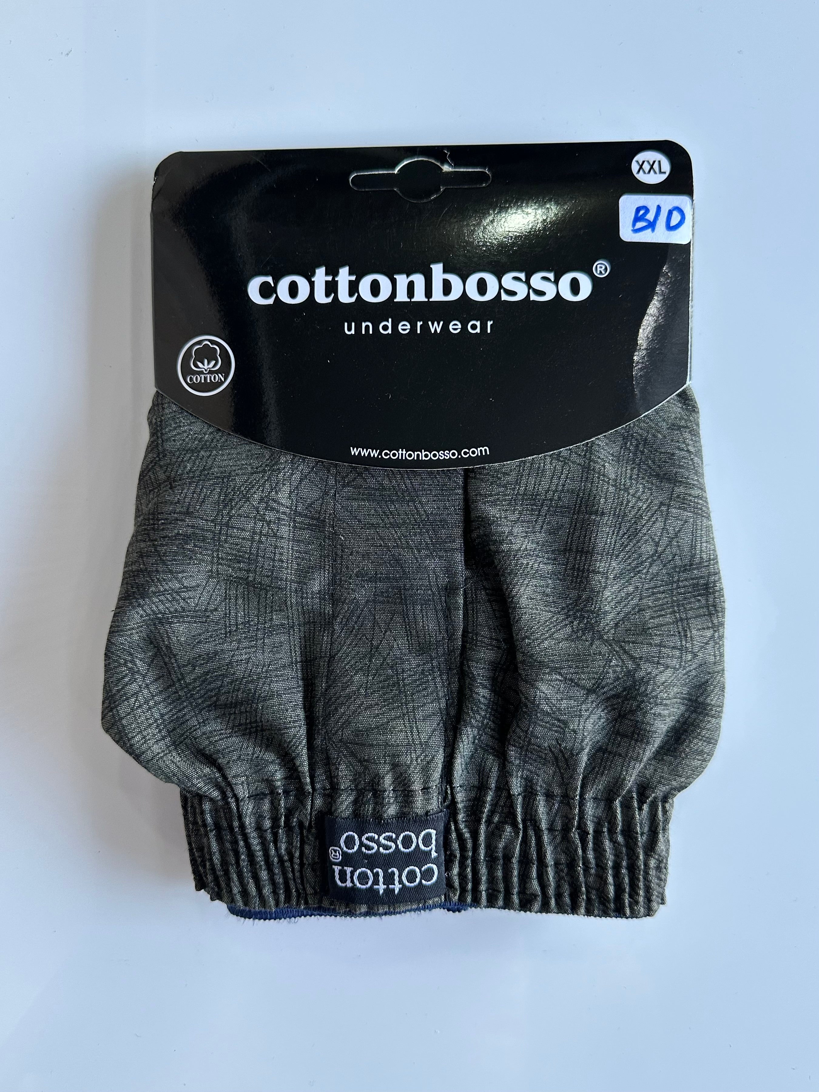 Men’s Boxer Shorts (Size 2XL- Waist Size 38)- Code B10