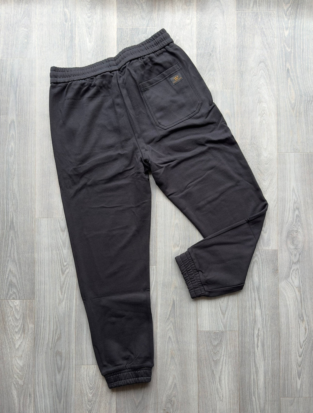 Black Plain Detailed Men's Sweatpants