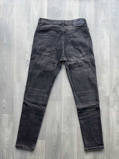 Black Faded Men's Slim Fit Jeans