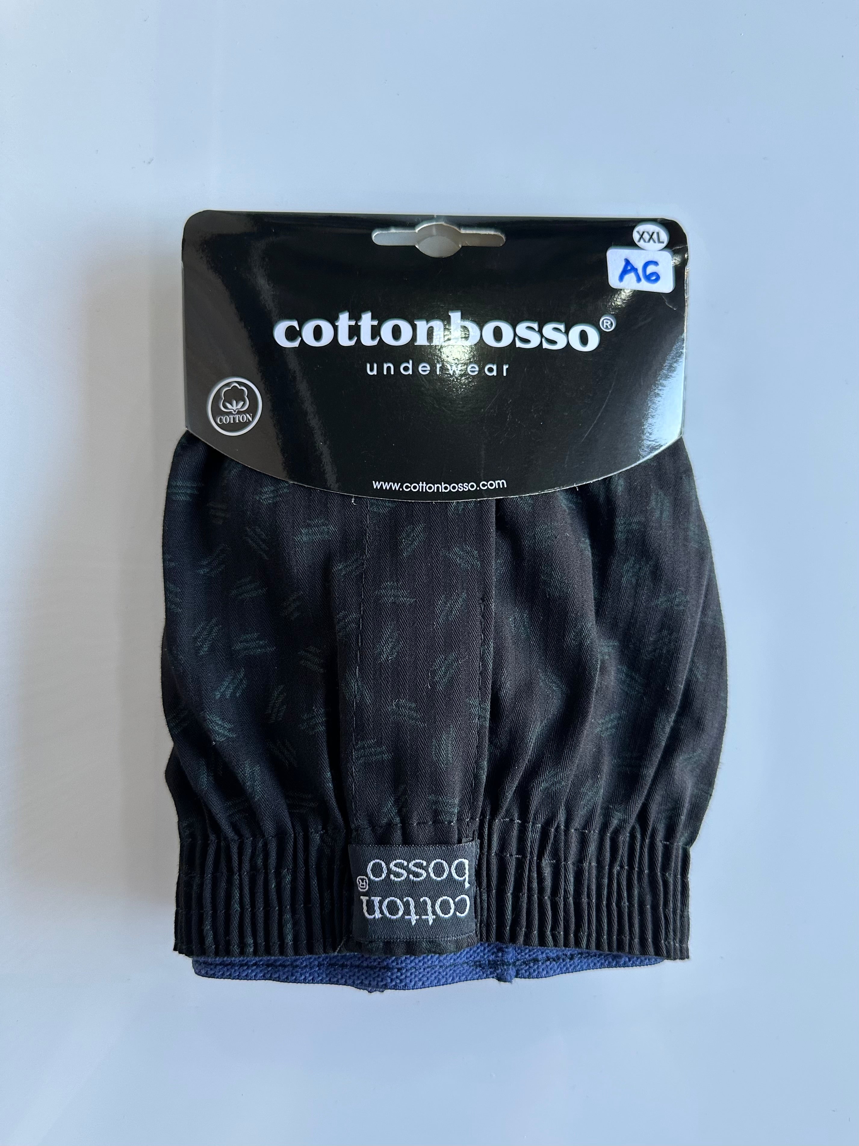 Men’s Boxer Shorts (Size 2XL- Waist Size 38)- Code A6