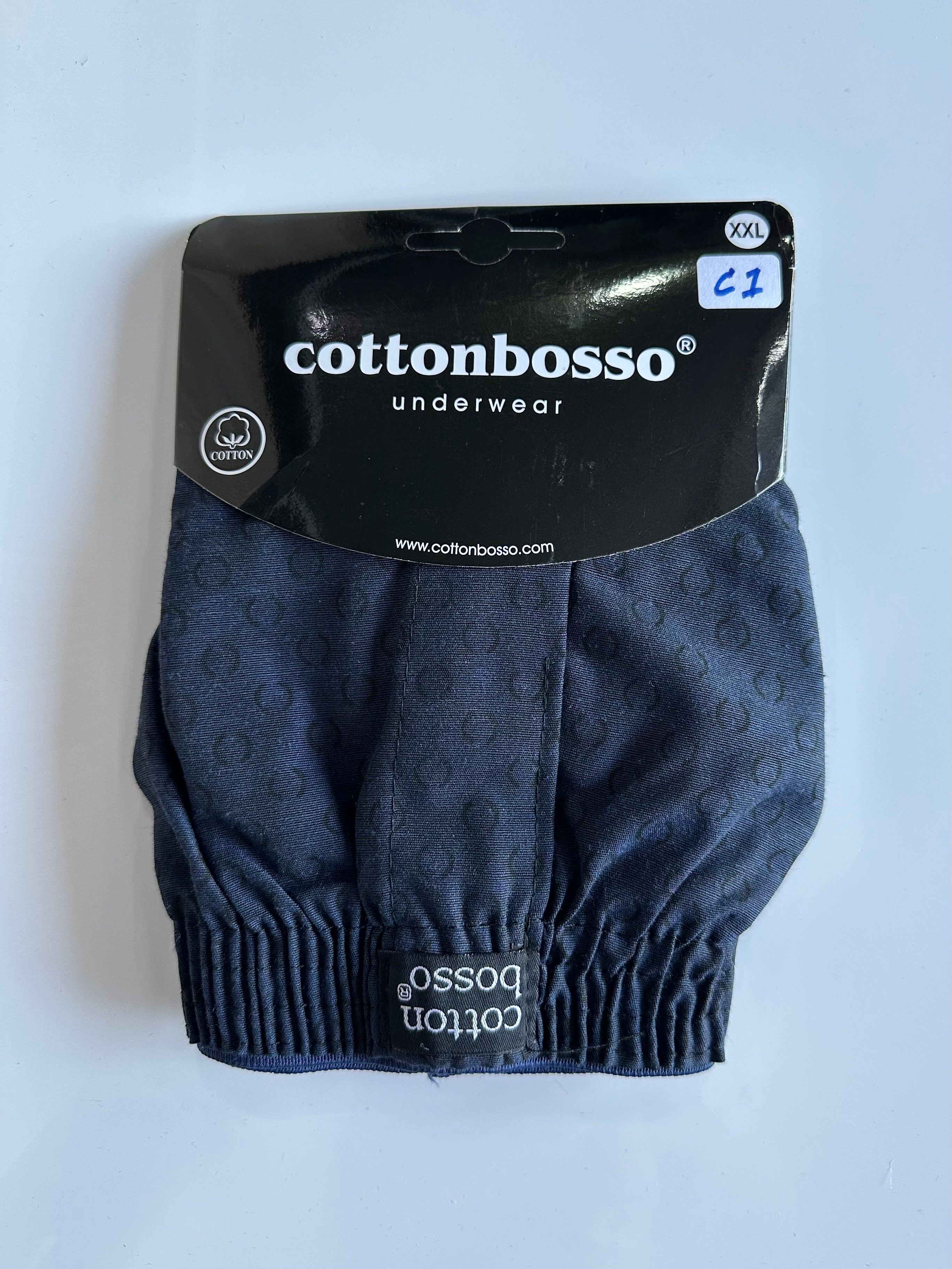 Men’s Boxer Shorts (Size 2XL- Waist Size 38)- Code C1