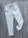 White Men's Drawstring Pants