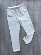 White Men's Drawstring Pants
