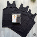 Black Men's Undershirt Vest Pack (3 in 1 Set)