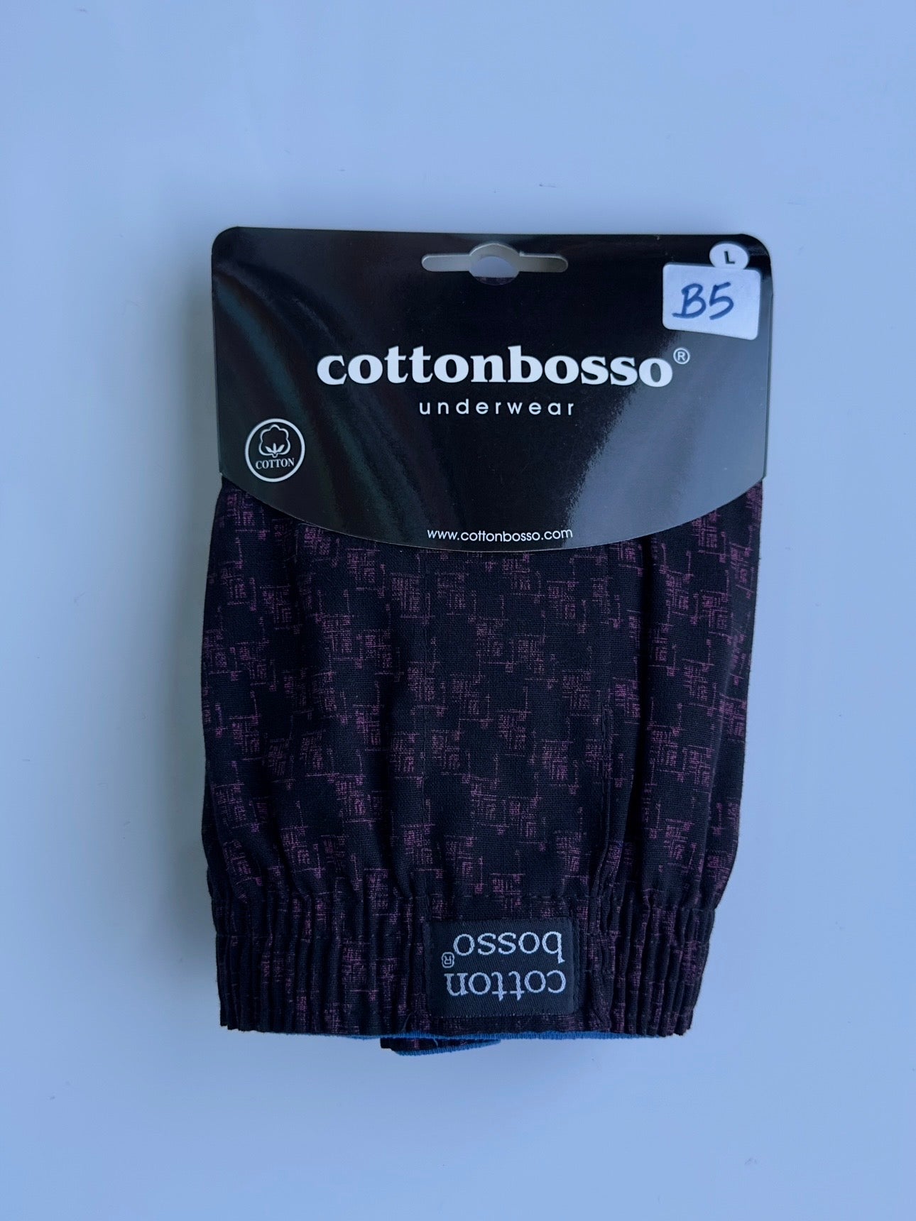 Men’s Boxer Shorts - Size Large - Code B5