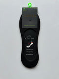 Men's Black Plain No-Show Footie  Socks from Fireqasi