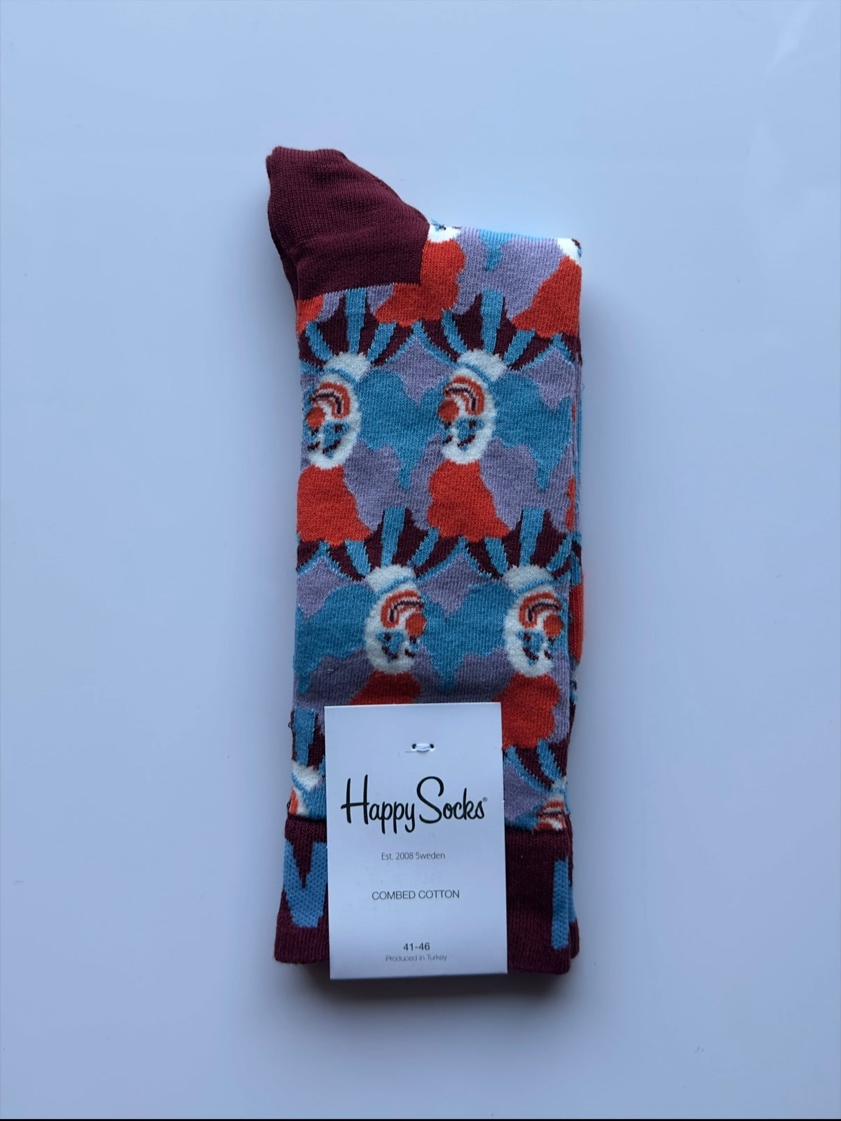 Men's Happy Sock Combed Cotton From Fireqasi  Code 30