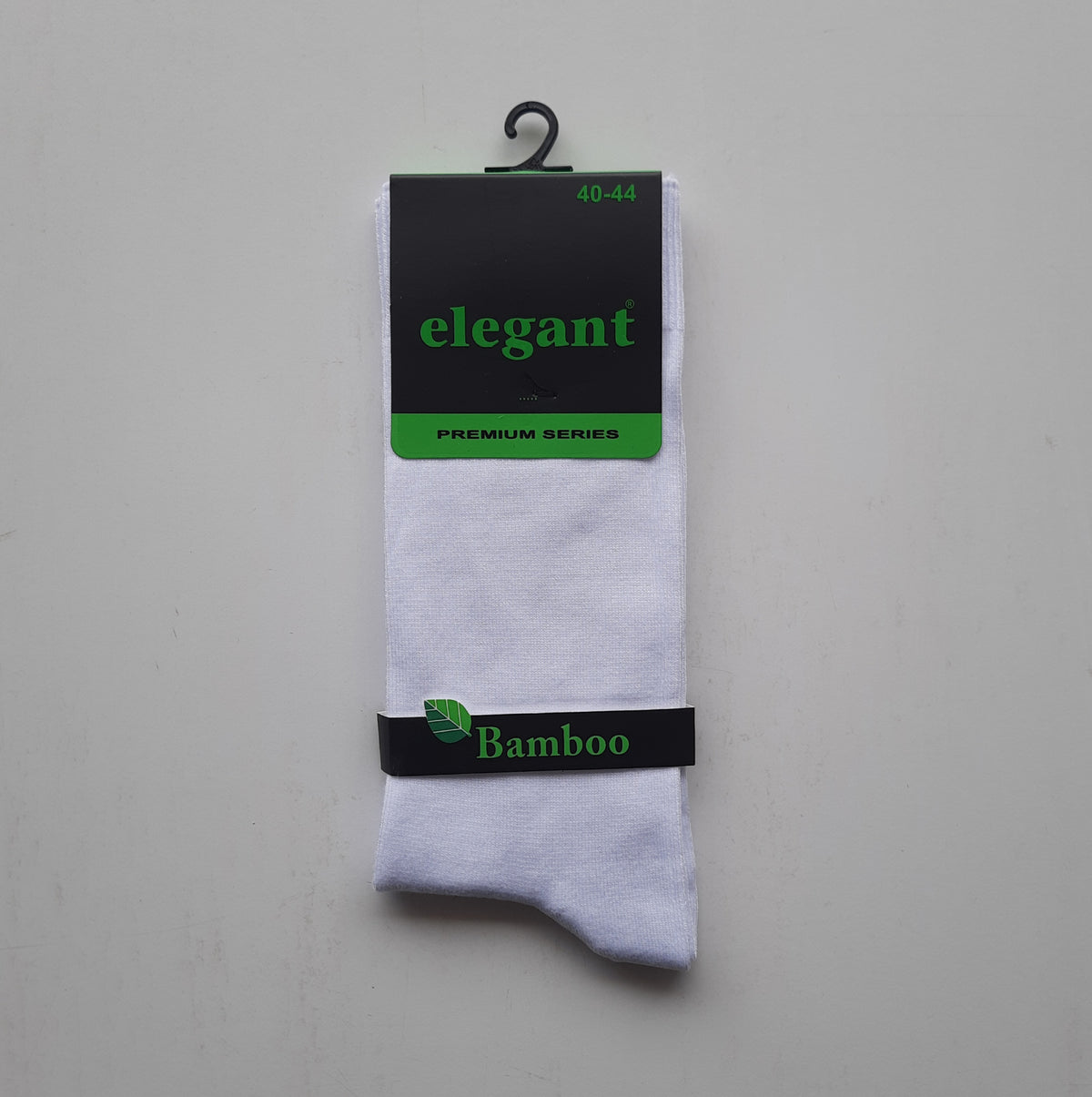 Men's White Plain Socks Fireqasi
