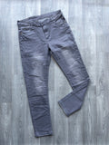 Men's  light Grey Faded Slim Fit Jeans fireqasi 