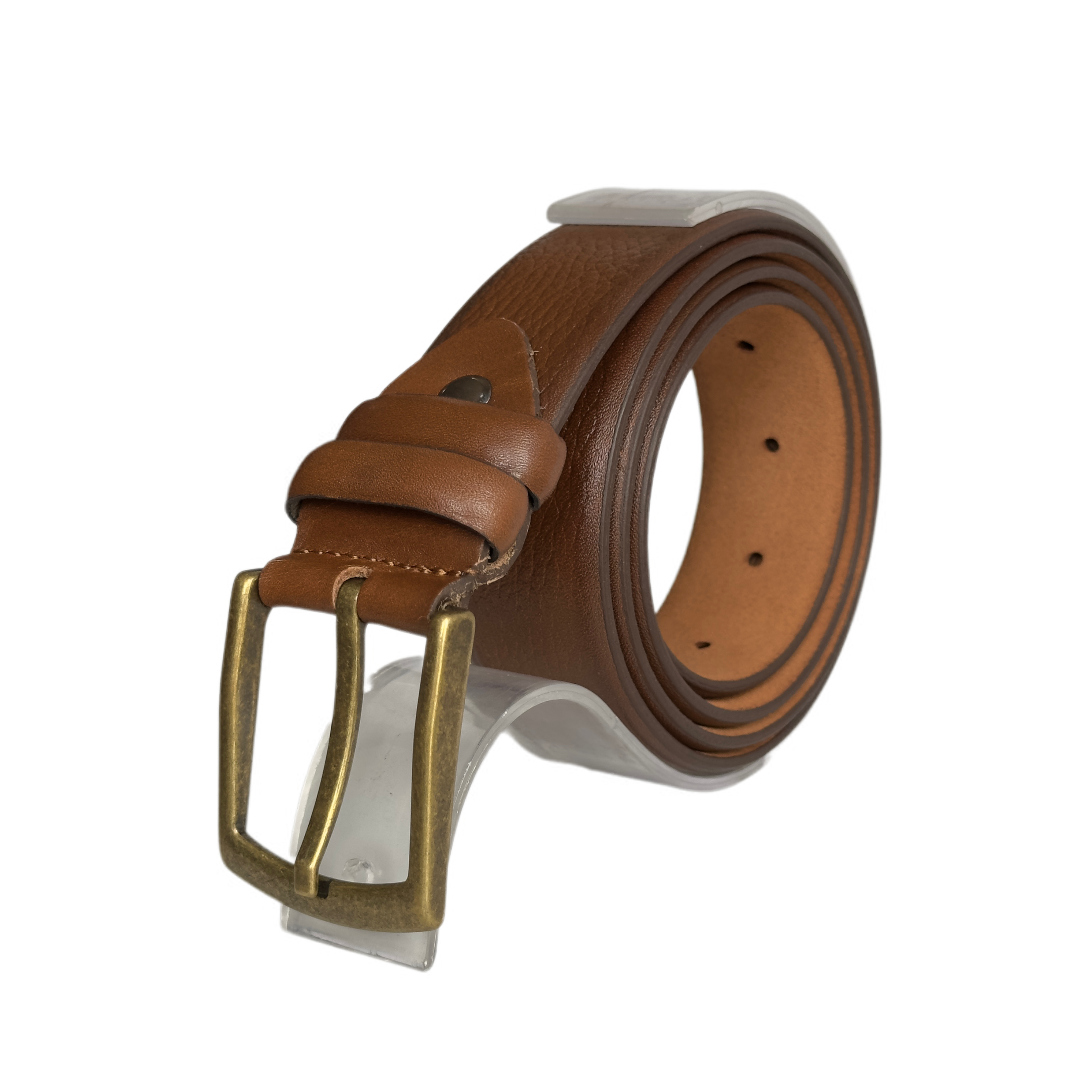 Brown Men's Leather Belt